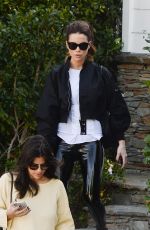 KATE BECKINSALE Out in Los Angeles 02/25/2019