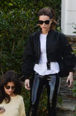 KATE BECKINSALE Out in Los Angeles 02/25/2019