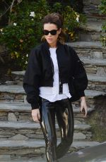 KATE BECKINSALE Out in Los Angeles 02/25/2019