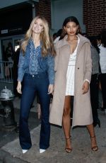 KATE BOCK and DANIELLE HERRINGTON Arrives at Jonathan Simkhai Show at New York Fashion Week 02/10/2019