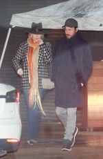 KATE HUDSON and Danny Fujikawa at Nobu in Malibu 02/01/2019