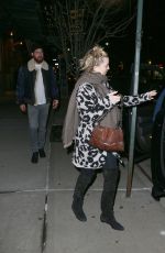 KATE HUDSON Leaves Greenwich Hotel in New York 02/15/2019