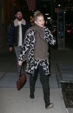 KATE HUDSON Leaves Greenwich Hotel in New York 02/15/2019