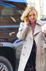 KATE HUDSON Out and About in New York 02/13/2019