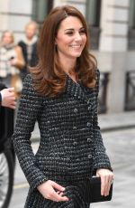 KATE MIDDLETON Arrives at Mental Health in Education Conference in London 02/13/2019
