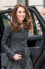 KATE MIDDLETON Arrives at Mental Health in Education Conference in London 02/13/2019