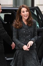 KATE MIDDLETON Arrives at Mental Health in Education Conference in London 02/13/2019