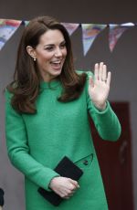 KATE MIDDLETON Visists a Schools in London 02/05/2019