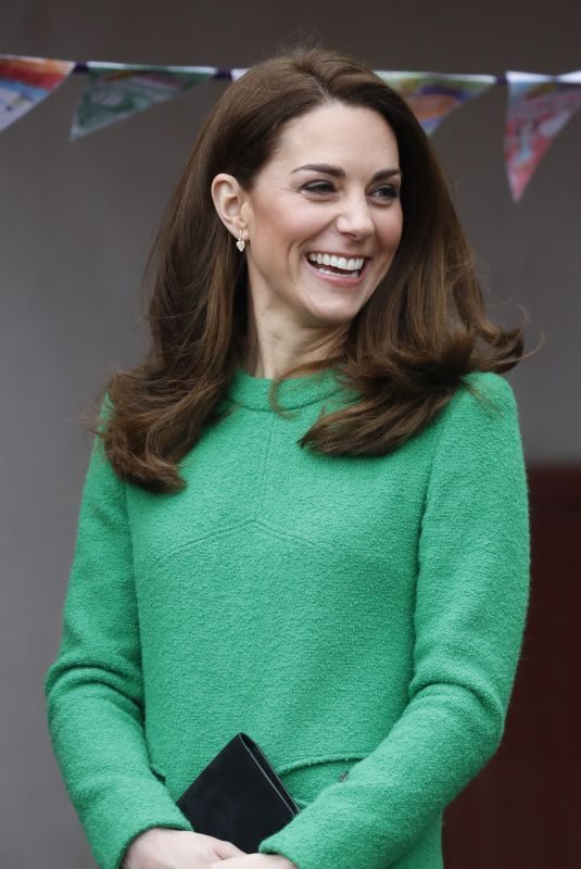 KATE MIDDLETON Visists a Schools in London 02/05/2019