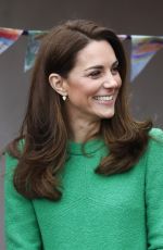 KATE MIDDLETON Visists a Schools in London 02/05/2019