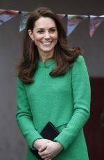 KATE MIDDLETON Visists a Schools in London 02/05/2019