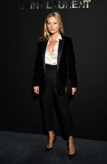 KATE MOSS at Saint Laurent Show at Paris Fashion Week 02/26/2019