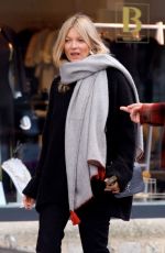 KATE MOSS Out Shopping in London 02/01/2019