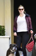 KATE UPTON Leaves aGym Session in Los Angeles 01/31/2019