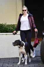 KATE UPTON Out With Her Dog in Los Angeles 01/31/2019