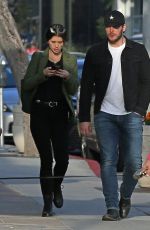 KATHERINE SCHWARZENEGGER and Chris Pratt Out in Los Angeles 02/26/2019