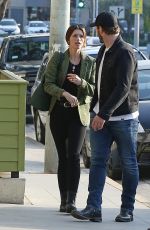 KATHERINE SCHWARZENEGGER and Chris Pratt Out in Los Angeles 02/26/2019
