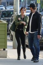 KATHERINE SCHWARZENEGGER and Chris Pratt Out in Los Angeles 02/26/2019