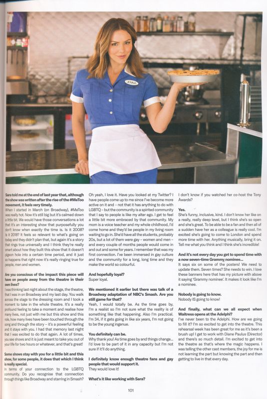 KATHRINE MCPHEE in Gay Times Magazine, February 2019