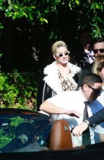 KATY PERRY Arrives at a Pre-oscar Party in Beverly Hills 02/23/2019