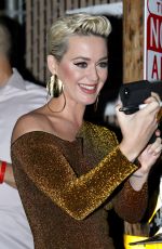 KATY PERRY Arrives at Jimmy Kimmel Live! in Los Angeles 02/25/2019