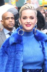 KATY PERRY Leaves Good Morning America in New York 02/27/2019