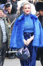 KATY PERRY Leaves Good Morning America in New York 02/27/2019