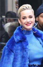 KATY PERRY Leaves Good Morning America in New York 02/27/2019