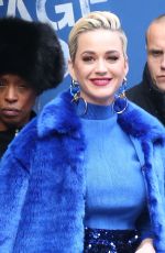KATY PERRY Leaves Good Morning America in New York 02/27/2019