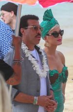 KATY PERRY, Lionel Richie, Ryan Seacrest and Luke Bryan on the Set of Aamerican Idol 01/29/2019