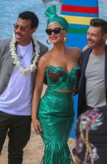 KATY PERRY, Lionel Richie, Ryan Seacrest and Luke Bryan on the Set of Aamerican Idol 01/29/2019