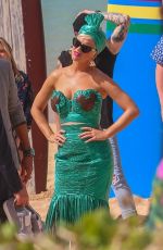 KATY PERRY, Lionel Richie, Ryan Seacrest and Luke Bryan on the Set of Aamerican Idol 01/29/2019