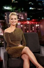 KATY PERRY on the Set Jimmy Kimmel Live! in Los Angeles 02/25/2019