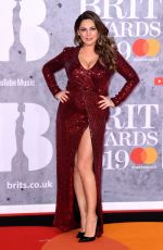 KELLY BROOK at Brit Awards 2019 in London 02/20/2019