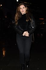KELLY BROOK Leaves Global Radio in London 02/01/2019