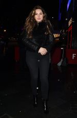 KELLY BROOK Leaves Global Radio in London 02/01/2019