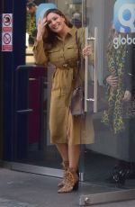 KELLY BROOK Leaves Global Studios in London 02/19/2019