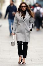 KELLY BROOK Out and About in London 02/13/2019