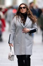 KELLY BROOK Out and About in London 02/13/2019