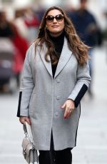 KELLY BROOK Out and About in London 02/13/2019