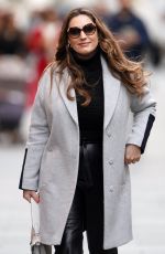 KELLY BROOK Out and About in London 02/13/2019