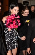 KENDALL JENNER and GIGI and BELLA HADID at Versace Dinner at Milan Fashion Week 02/22/2019