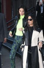 KENDALL JENNER and KOURTNEY KARDASHIAN Out Shopping in New York 02/08/2019