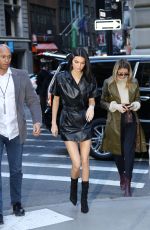 KENDALL JENNER Arrives at Longchamp Show in New York Fashion Week 02/09/2019