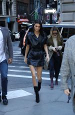 KENDALL JENNER Arrives at Longchamp Show in New York Fashion Week 02/09/2019