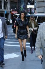 KENDALL JENNER Arrives at Longchamp Show in New York Fashion Week 02/09/2019