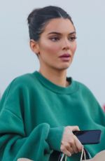 KENDALL JENNER Arrives at Milk Studio in Los Angeles 02/06/2019