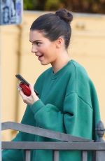 KENDALL JENNER Arrives at Milk Studio in Los Angeles 02/06/2019