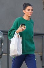 KENDALL JENNER Arrives at Milk Studio in Los Angeles 02/06/2019