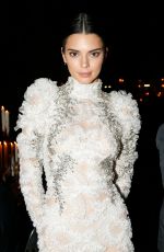KENDALL JENNER at Mert & Marcus 25 Years of Photography Dinner at Milan Fashion Week 02/21/2019